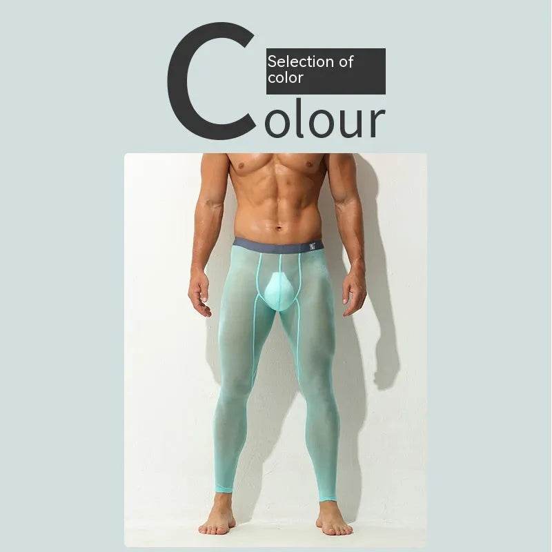 Men's Leggings Ultra-thin Tight Fitting Long John underwear men - EX-STOCK Canada