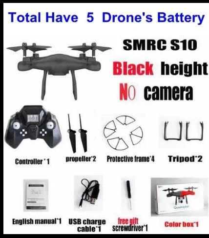 Promotion de vente Caméra WiFi 2MP avec Drone Hélicoptère Quadcopter FPV S10 SMRC UAV Jouet Micro Télécommande KIT RACER AvionEX-STOCK Canada