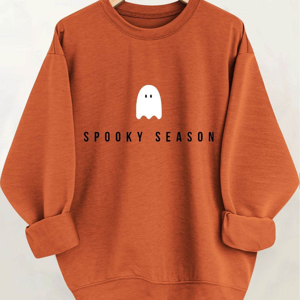Spooky Season Halloween Graphic Sweatshirt - Women'S Casual - EX-STOCK Canada