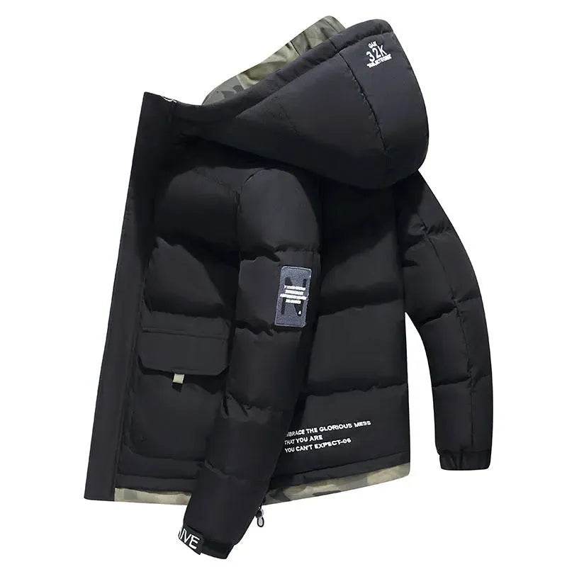 Cotton-padded Coat Men's Coat Autumn And Winter Trends Clothes Men's Thickened - EX-STOCK Canada
