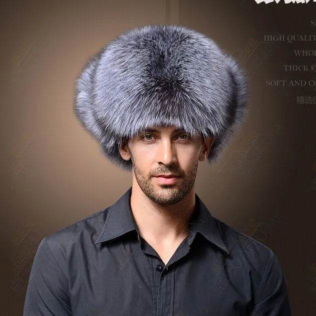 Locomotive Ushanka Men's Winter Thickened Outdoor Cold-proof Earmuffs Hat - EX-STOCK Canada
