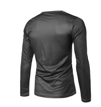 Unisex Pirate Suit Long-Sleeve Compression Rash Guard