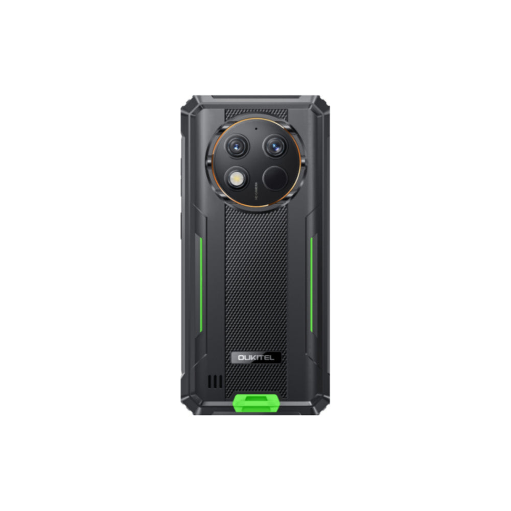 OUKITEL G1 Rugged Smartphone – Triple Camera, Dual SIM, Grey / Green / Orange