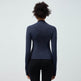 Long Sleeve Workout top for women Slim fit Athletics Sport Zip up Gym top - EX-STOCK Canada