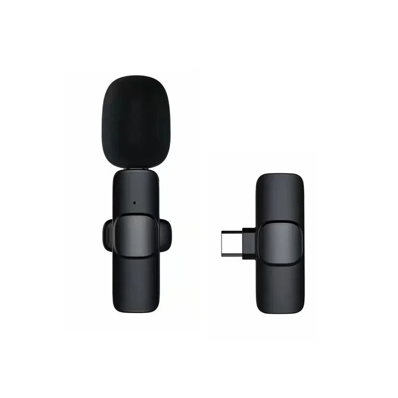 Short Video Shooting Mobile Phone Live Broadcast Wireless Lavalier Microphone EX-STOCK Canada
