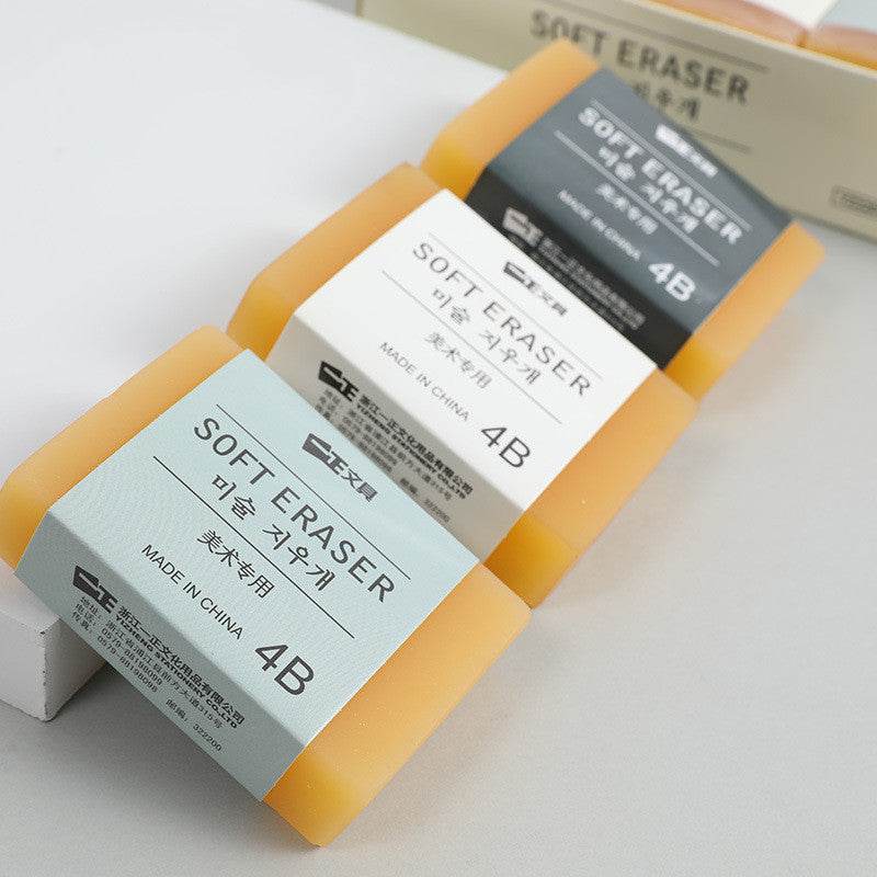 High Quality 4B Pencil Eraser Big Art Plastic Rubber for Artist Pencil Sketch Student Stationery Eraser School Office Supply - EX-STOCK Canada