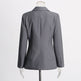 V-neck Lace-up Single-breasted Design Blazer For Women - EX-STOCK Canada