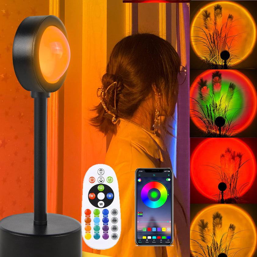 Lampada Proiettore Tramonto Proiettore Tramonto Luce Notturna Decorazione Murale IlluminazioneEX-STOCK Canada