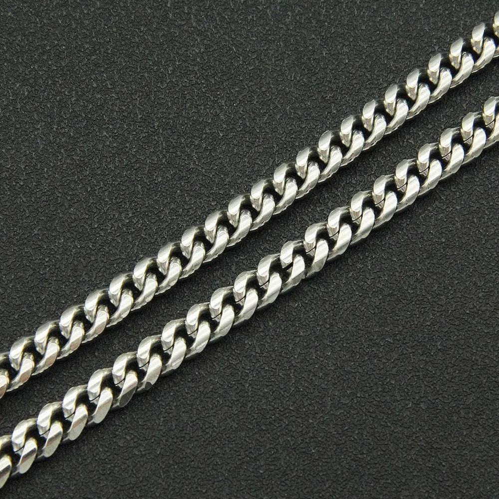 Titanium Steel Cuban Link Chain Bracelet - EX-STOCK Canada