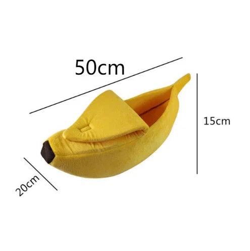 Pet House Dog Bed Banana Shape Dog House Cute Pet Kennel Nest Warm Dog Sofas Sleeping Bed EX-STOCK Canada