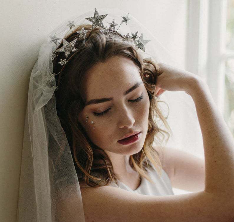 Five Pointed Star Double Row Crown EX-STOCK Canada