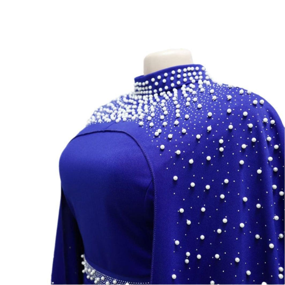 Robe costume deux pièces à perles strass musulmane du Moyen-Orient - EX-STOCK Canada