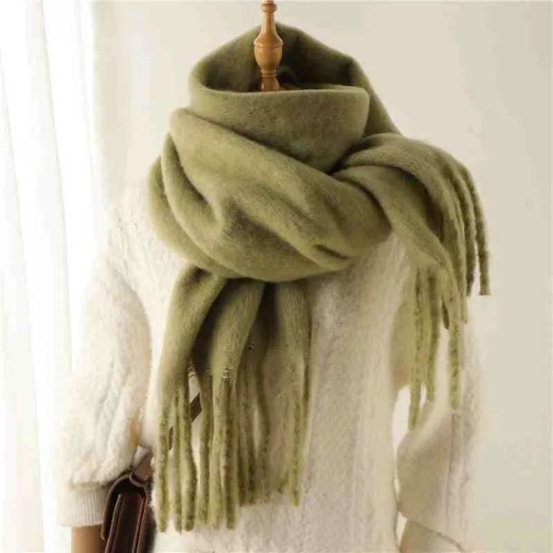 Women's Winter Scarf Cashmere Warm Soft Shawl - EX-STOCK Canada