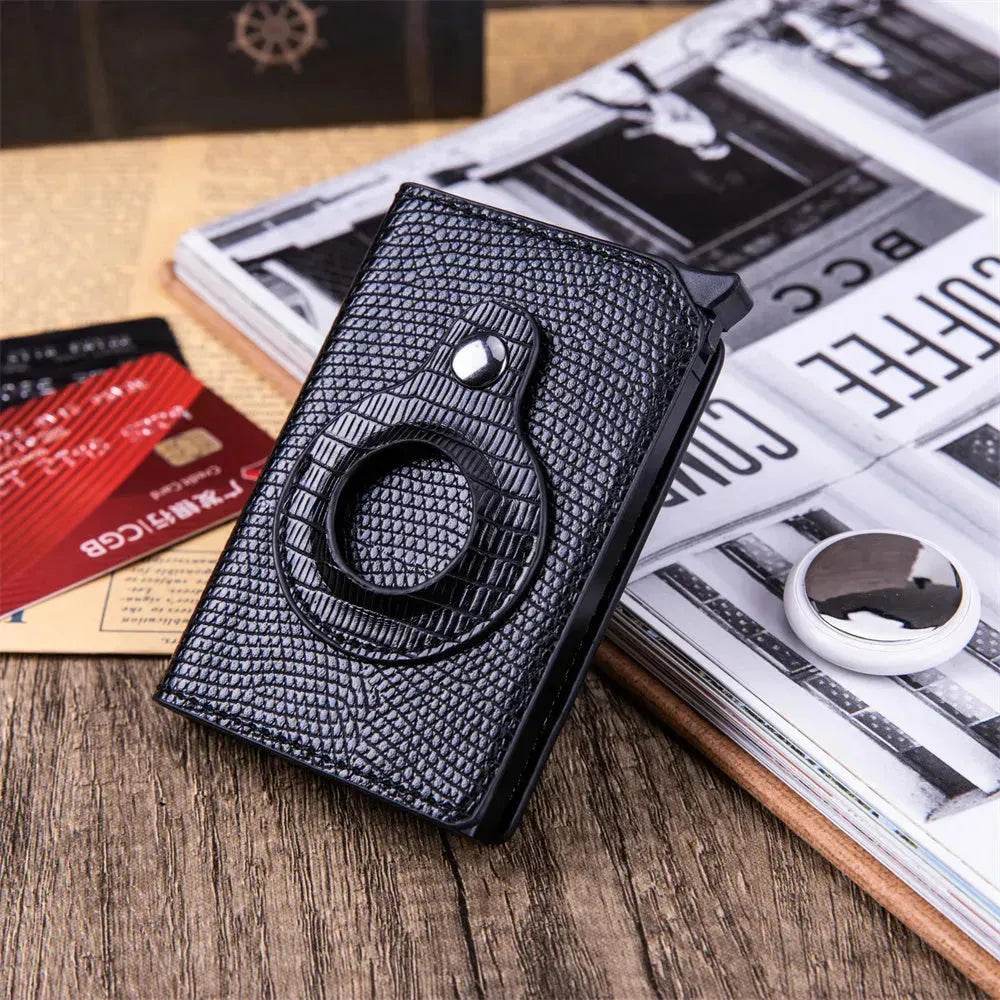 Men's Anti-theft Money clip Wallet leather Card Holder Wallet mens - EX-STOCK Canada