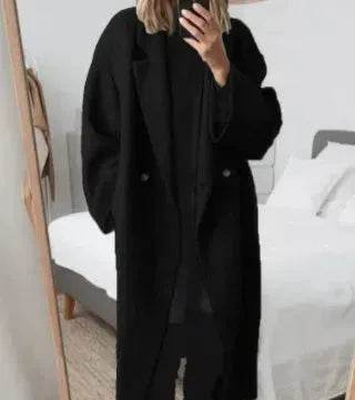Buy Fall Winter long wool trench coat for women Cashmere trench coat - EX-STOCK Canada