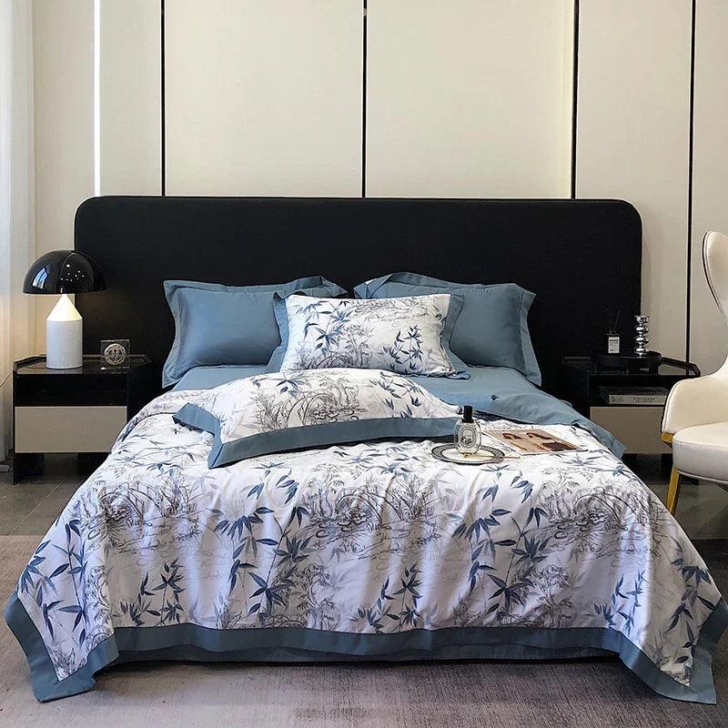 Tencel Summer Duvet Four-piece Washed Silk EX-STOCK Canada