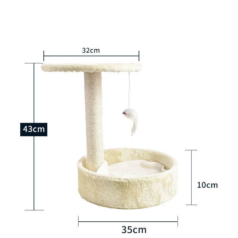 Cat Climbing Frame Litter Tree Integrated Grab - EX-STOCK Canada