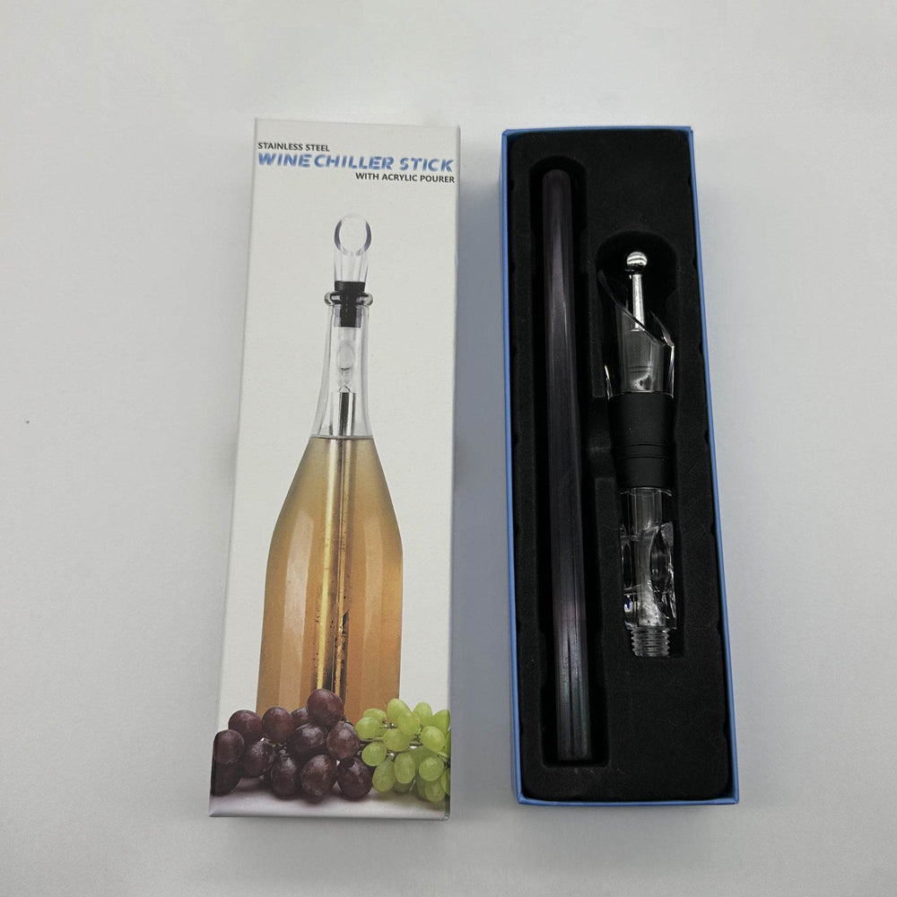 Wine Bottle Cooler Stick Stainless Steel Wine Chilling Rod Leakproof Wine Chiller Beer Beverage Frozening Stick Bar Tools - EX-STOCK Canada