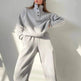 Oversized Solid Casual Pullovers Long Pant Set Warm Hoodie New Tracksuit Suit Fashion Pant Sets Sets For Women 2 Pieces joggers for women - EX-STOCK Canada