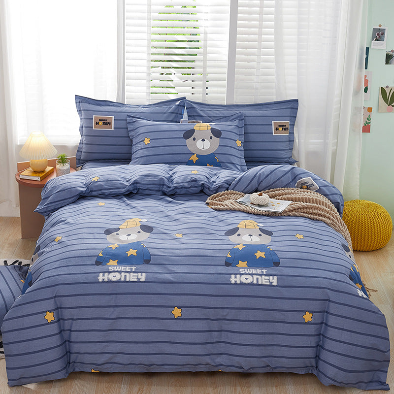 Cartoon Duvet Cover Bedding Bed Sheet Cute Quilt Cover EX-STOCK Canada