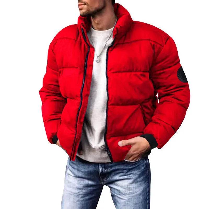 Coat Stand-up Collar Downcotton-padded Jacket Thickened Men's Cotton Jacket - EX-STOCK Canada