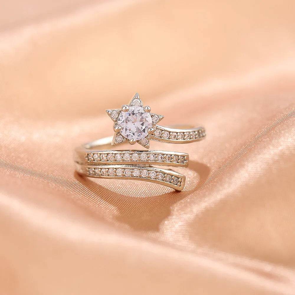 Niche Opening Adjustable Non-fading Cross Ring - EX-STOCK Canada