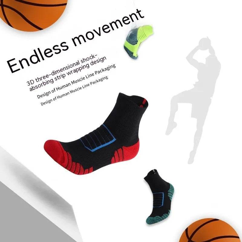 Unisex Thickened absorbing Breathable Knee-high Sports Socks - EX-STOCK Canada