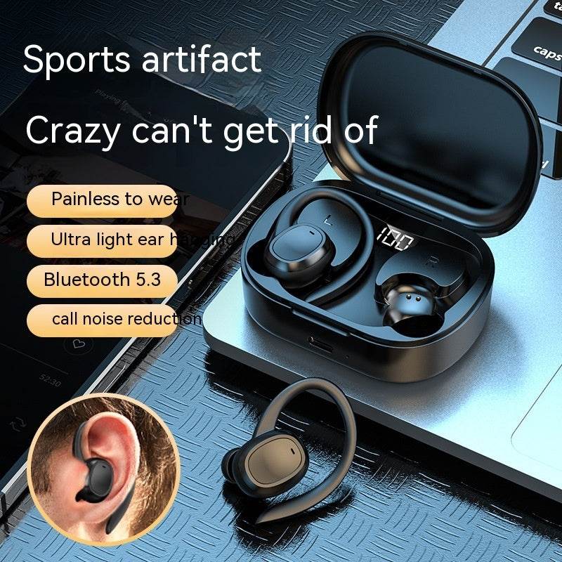 Wireless Sports Ear Hook Earphones - EX-STOCK Canada