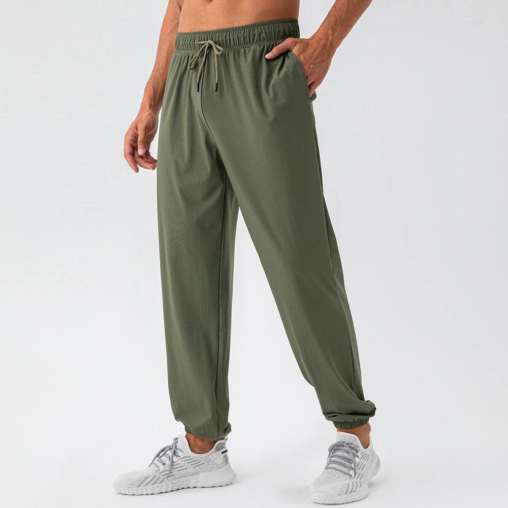 Men's Nylon Cool Feeling Loose Fitness Track Pants Quick-drying - EX-STOCK Canada