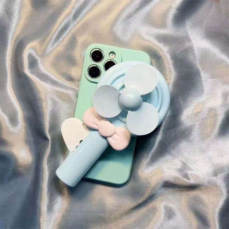 Lollipop Hand Fan Drop-resistant Soft Phone Case EX-STOCK Canada