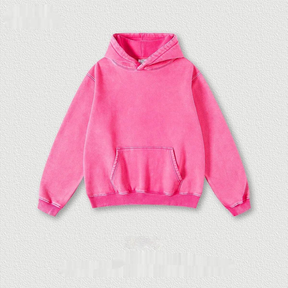 Men's Fashion Retro Velvet Hoodie Sweatshirt Pullover top - EX-STOCK Canada