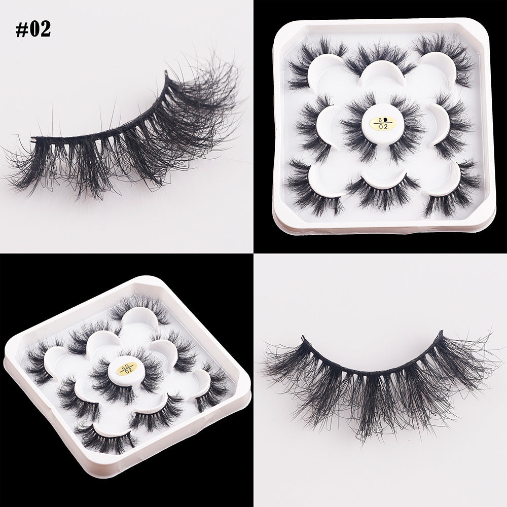 5 Pairs Of Thick False Eyelashes EX-STOCK Canada