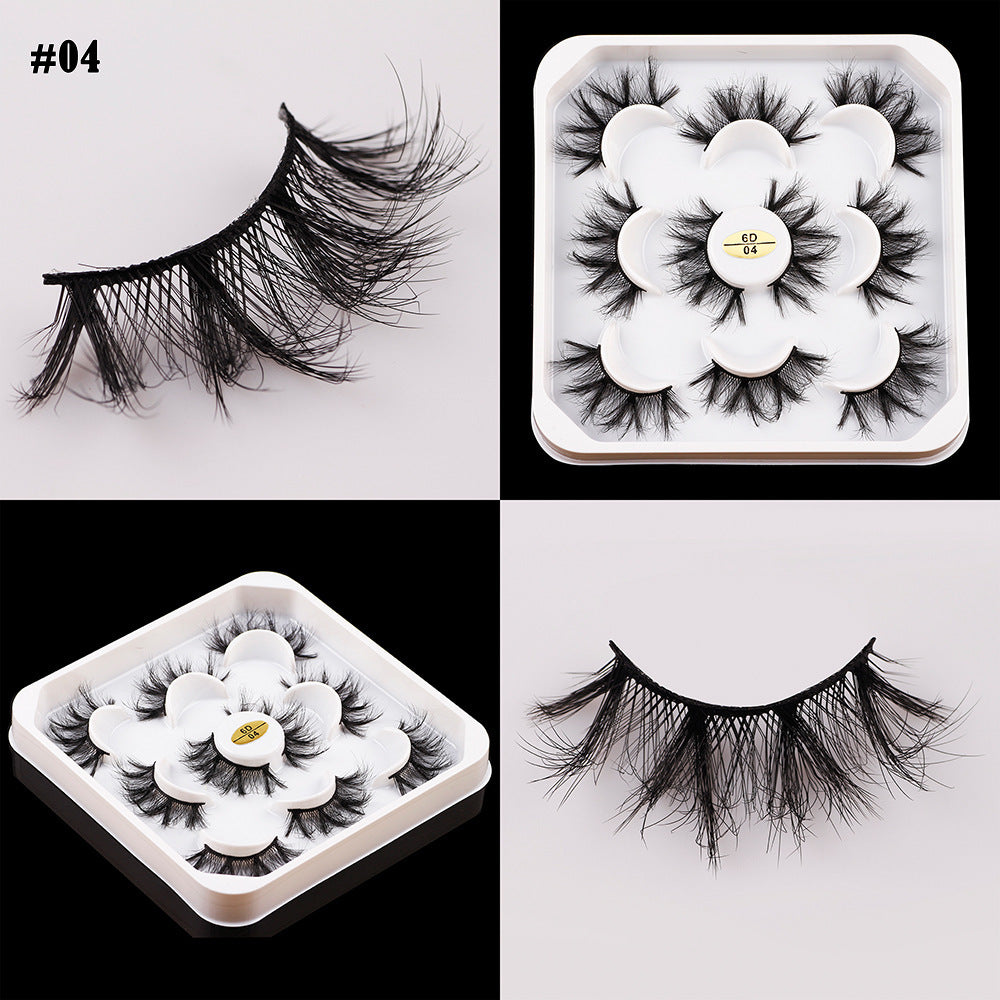 5 Pairs Of Thick False Eyelashes EX-STOCK Canada