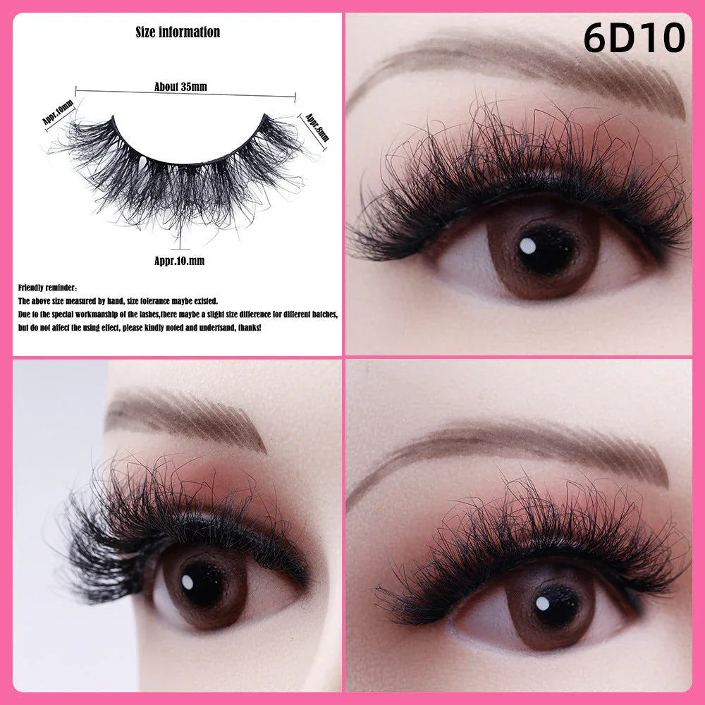 5 Pairs Of Thick False Eyelashes EX-STOCK Canada
