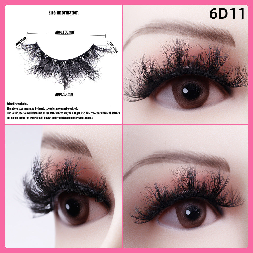 5 Pairs Of Thick False Eyelashes EX-STOCK Canada