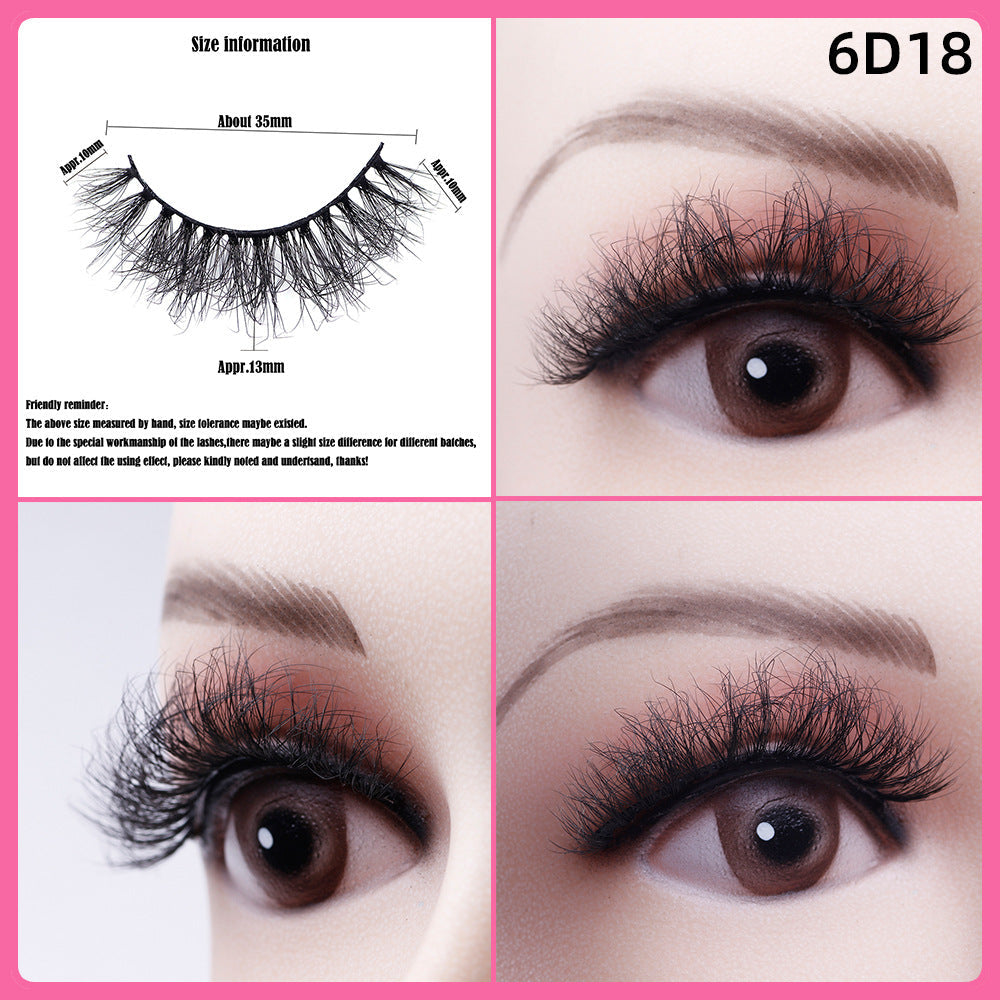5 Pairs Of Thick False Eyelashes EX-STOCK Canada