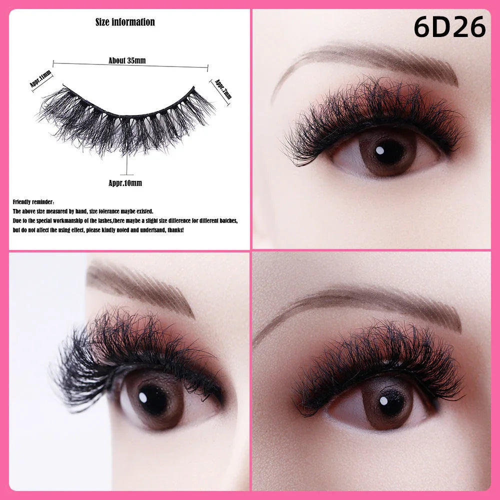 5 Pairs Of Thick False Eyelashes EX-STOCK Canada