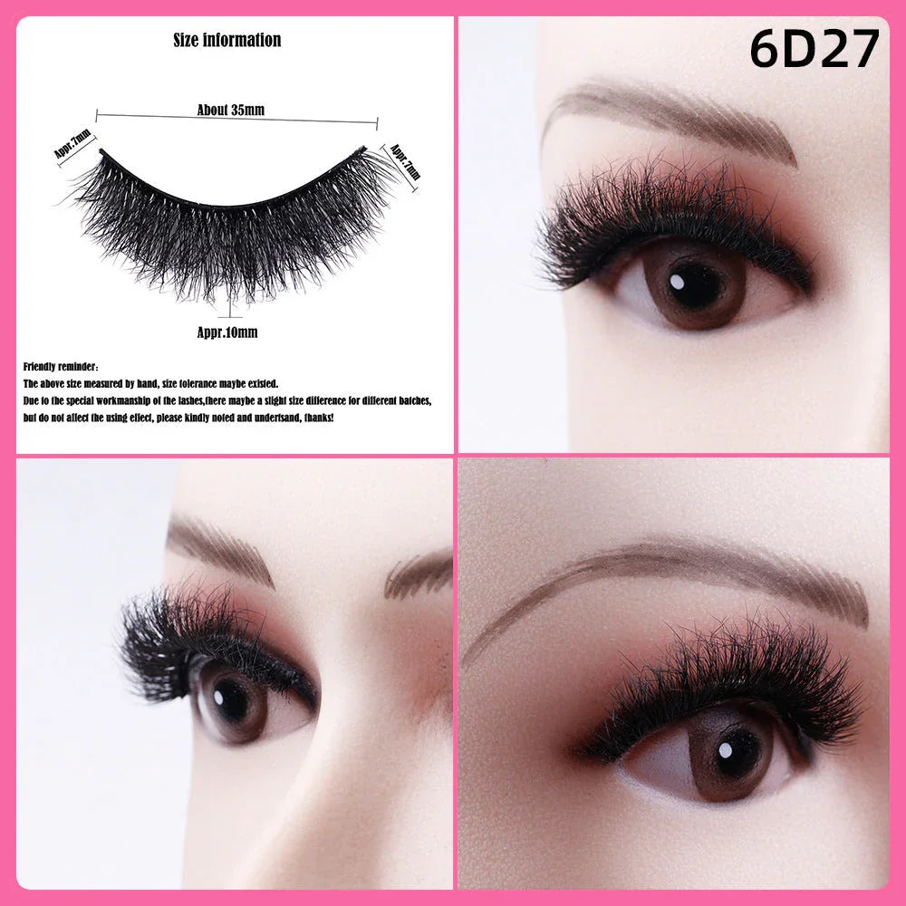 5 Pairs Of Thick False Eyelashes EX-STOCK Canada