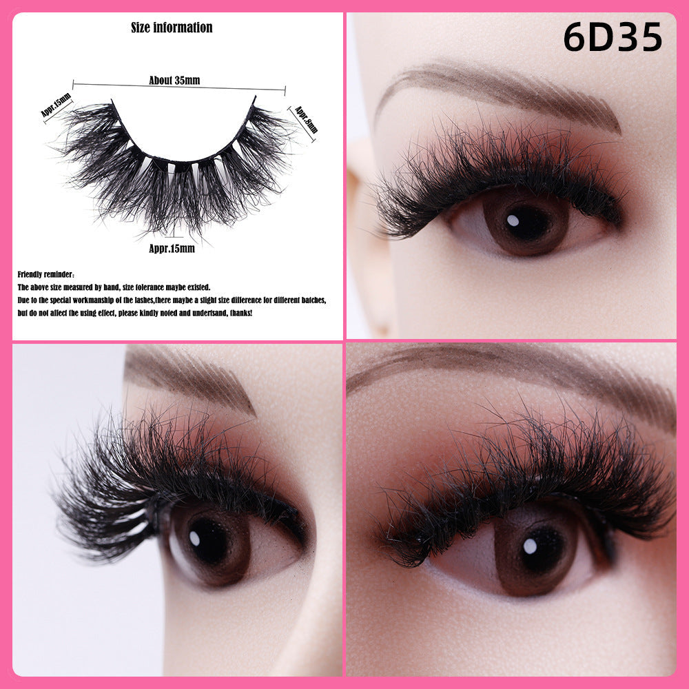 5 Pairs Of Thick False Eyelashes EX-STOCK Canada