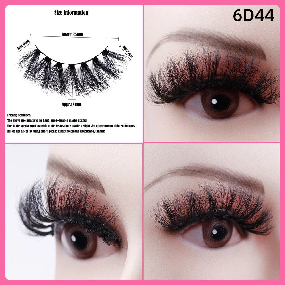 5 Pairs Of Thick False Eyelashes EX-STOCK Canada