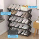 5 Tier X shaped Simple & stylish Shoe Rack Storage - EX-STOCK Canada