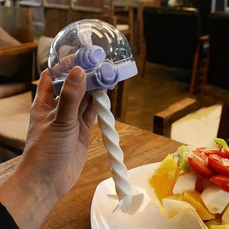 500ML Kids Plastic Water bottles Protein Shaker Blender Bottles with straw BPA Free Portable Sport My Water bottles - EX-STOCK Canada