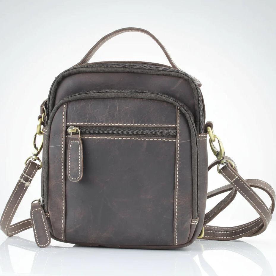Borsa Hunter in pelle con manico superioreEX-STOCK Canada