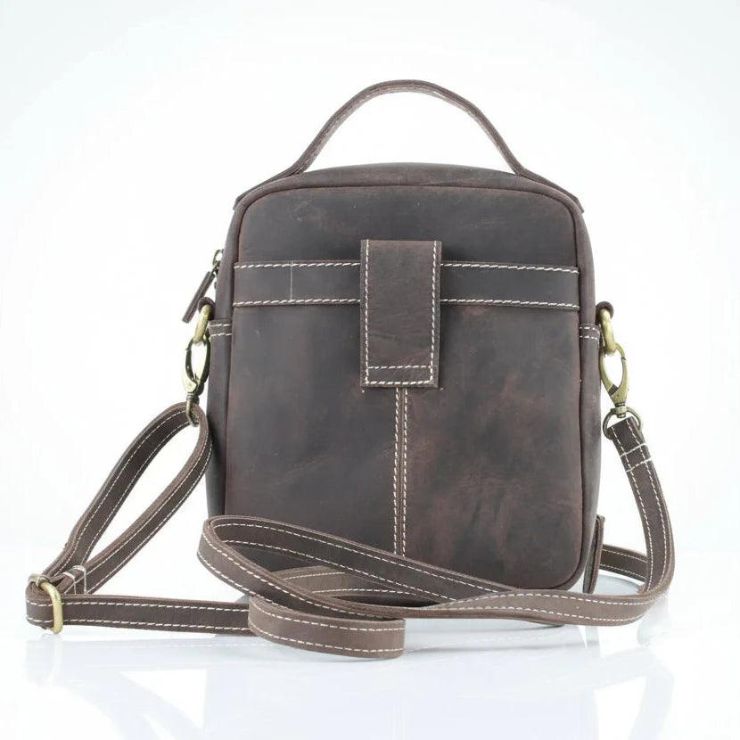 Borsa Hunter in pelle con manico superioreEX-STOCK Canada