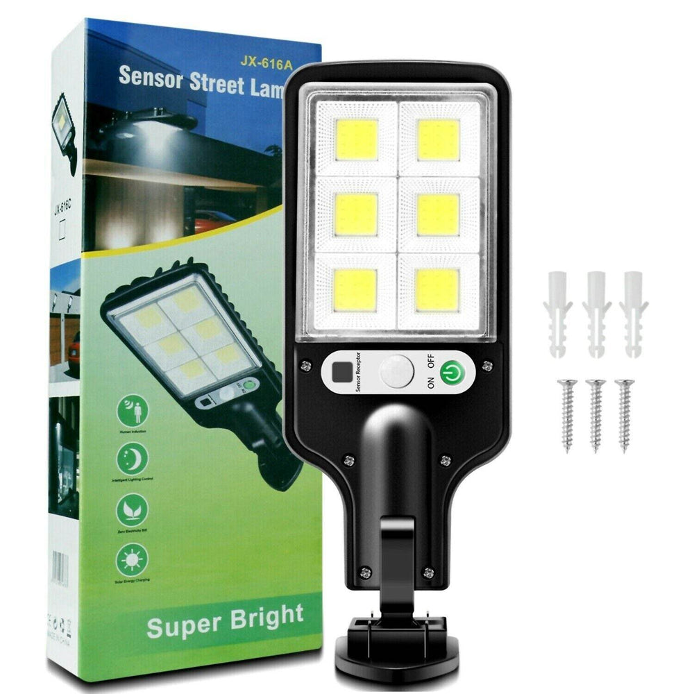 LED Solar Motion Sensor Light Bright Garden Outdoor Street Wall Lamp Solar Wall Lamp Lights Outdoor Road Lamp For Garden, Yard, Garage, Path - EX-STOCK Canada