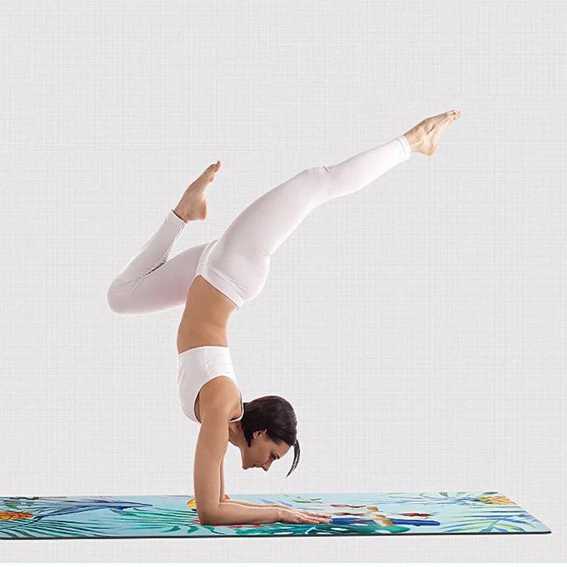 Suede folding yoga mat EX-STOCK Canada