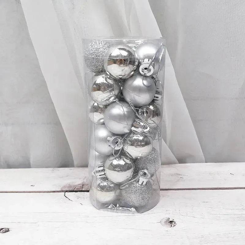 Christmas Decoration Shiny Matte Christmas Ball - EX-STOCK Canada