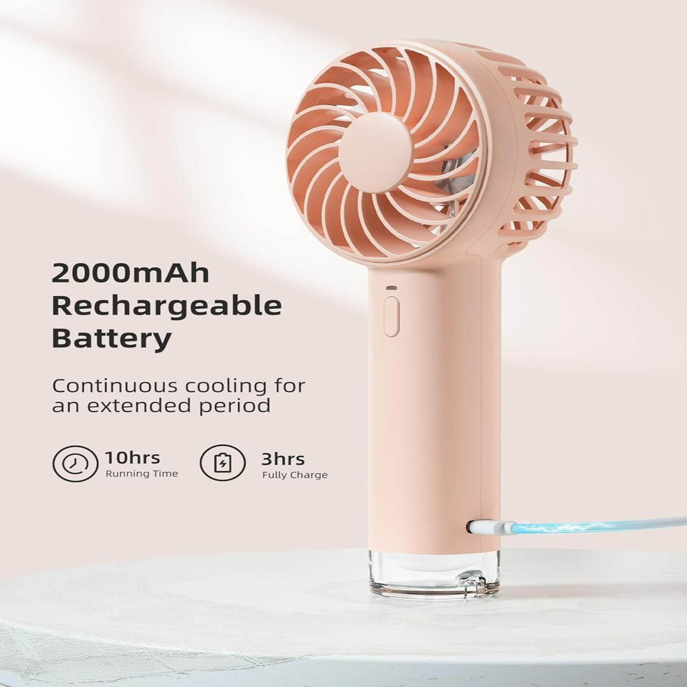 Mini Handheld Fan Cooling Fans For Home Office Travel Outdoor And Camping A Battery Operated Small Fan - EX-STOCK Canada