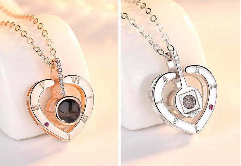 Subloom Heart 100 I Love You Necklace - EX-STOCK Canada