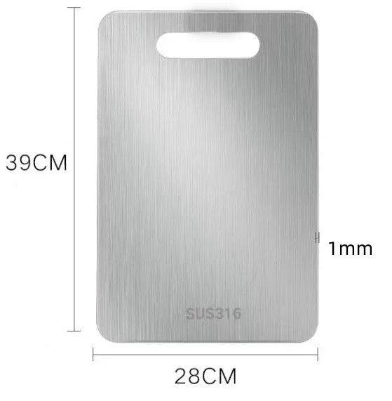 316 stainless steel cutting board EX-STOCK Canada